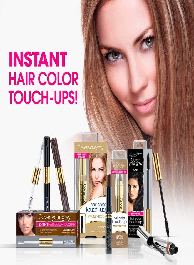 Cover Your Gray Waterproof Root Touch-Up Dark Brown 0.53 Ounce - Image 5